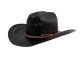 6 Pieces Western Cowboy Hats W/trim Band Black - Cowboy & Boonie Hat