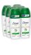 6 Pieces Roll-on Deodorant 50ml Cucumber & Green Tea Scent - Deodorant