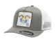 12 Pieces 5-Panel Truck Mesh Snapback Caps With Zodiac Patch Capricorn - Baseball Caps & Snap Backs