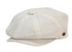 12 Pieces 100% Linen Newsboy Cap White - Fedoras, Driver Caps & Visor