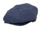 12 Pieces 100% Linen Newsboy Cap Navy - Fedoras, Driver Caps & Visor