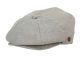 12 Pieces 100% Linen Newsboy Cap Light Gray - Fedoras, Driver Caps & Visor