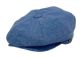 12 Pieces 100% Linen Newsboy Cap Indigo Blue - Fedoras, Driver Caps & Visor
