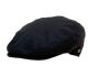 12 Pieces 100% Cotton Solid Color Ivy Caps Black - Fedoras, Driver Caps & Visor