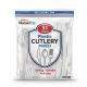 48 Pieces 6-Inch Mixed Plastic Cutlery 51 Count - Disposable Cutlery