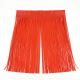 12 Pieces Neon Orange Foil Fringe Backdrop 40" x 80" - Photo Prop Accessories & Door Cover