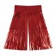 12 Pieces Red Metallic Foil Fringe Curtain Backdrop 40" x 80" - Photo Prop Accessories & Door Cover