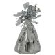 12 Pieces Silver Metallic Foil Balloon Weights - Balloons & Balloon Holder