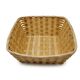 48 Pieces 9.5" x 9.5" Square Bamboo Baskets 4" Deep - Baskets