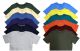 12 Pieces of Men's Cotton Short Sleeve T-Shirt Size 3X-Large, Assorted Colors