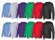 12 Pieces of Billionhats Mens Assorted Color Long Sleeve T-Shirt Size Medium