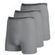 12 Packs Blu Rock Men's Stretch Cotton Boxer Briefs (3 Count) Heather Grey XXLarge - Mens Underwear