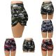 24 Pieces Camo Print Elastic Waist Nylon Shorts L/xl - Womens Shorts