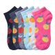 216 Pairs Girls Juicy Printed Spak Spandex Ankle Socks Size 6-8 - Girls Ankle Sock
