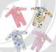 24 Pieces Infant Coral Fleece Footies - Baby Apparel