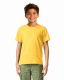 24 Pieces Kids Youth Cotton Yellow T Shirts Size Medium - Boys T Shirts