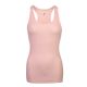 72 Pieces Ladies Cotton Ribbed Knit Racerback Tank Top Blush Large - Womens Camisoles & Tank Tops
