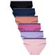 216 Pieces Mamia Ladies Stripe Band Cotton Bikini Panty xLarge - Womens Underwear For Donation