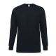 36 Pieces Men's Classic Crew Neck Long Sleeves Ribbed Cuff T-Shirt Xlarge - Mens Sweat Shirt