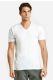 72 Pieces Men's Cotton V-Neck T-Shirt In Size X-Large In White - Mens T-Shirts