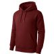 24 Packs Men's Heavyweight FleecE-Lined Pullover Hoodie Burgundy Size 3XL - Mens Sweat Shirt