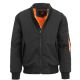 12 Packs Men's Heavyweight MA-1 Flight Bomber Jacket Black Size 4XL - Mens Jackets