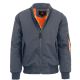 12 Packs Men's Heavyweight MA-1 Flight Bomber Jacket Charcoal Size 3XL - Mens Jackets