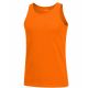 24 Packs Men's Heavyweight Ribbed Tank Top Orange Size XL - Mens Undershirts