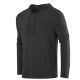 24 Packs Men's Lightweight Casual Pullover Drawstring Hoodie W Pocket Black Size 2XL - Mens Sweat Shirt