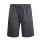 24 Pieces Men's Lightweight Fleece Shorts Size Medium In Charcoal Gray - Mens Shorts