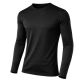 24 Packs Men's Long Sleeve Moisture Wicking Performance Crew Neck Tee Black Size 2xl - Men's Tee Shirts For Donation