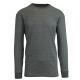 24 Packs Men's Long Sleeve WafflE-Knit Crew Neck Thermal Shirt Charcoal Size XL - Mens Thermals