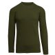 24 Packs Men's Long Sleeve WafflE-Knit Crew Neck Thermal Shirt Olive Size 5XL - Mens Thermals