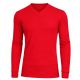 24 Packs Men's Long Sleeve WafflE-Knit V-Neck Thermal Shirt Red Size XL - Mens Thermals
