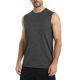 24 Packs Men's MoisturE-Wicking Wrinkle Free Performance Muscle Tee Black Size L - Men's Activewear