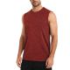 24 Packs Men's MoisturE-Wicking Wrinkle Free Performance Muscle Tee Red Size 3XL - Men's Activewear