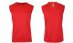 24 Packs Men's MoisturE-Wicking Wrinkle Free Performance Muscle Tee Red Size M - Men's Activewear