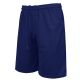 24 Packs Men's Moisture Wicking Active Mesh Shorts Navy Size M - Mens Shorts