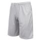 24 Packs Men's Moisture Wicking Active Mesh Shorts Silver Size 4XL - Mens Shorts