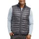 24 Packs Men's Packable Midweight Puffer Vest Grey Size XL - Men's Winter Jackets