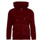 24 Packs Men's SherpA-Lined Full Zip Hoodie Burgundy Size 3XL - Men's Winter Jackets