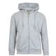 24 Packs Men's SherpA-Lined Full Zip Hoodie Light Gray Size XL - Men's Winter Jackets