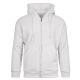 24 Packs Men's SherpA-Lined Full Zip Hoodie White Size L - Men's Winter Jackets