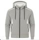 24 Packs Men's Sherpa Fleece Lined Reflective Tech Zip Hoodie Heather Gray Size 2XL - Men's Winter Jackets