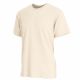 24 Packs Men's Short Sleeve Crew Neck Cotton Blend Classic Tee Natural Size 4XL - Men's Tee Shirts For Donation