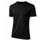 24 Packs Men's Short Sleeve MoisturE-Wicking Quick Dry Crew Neck Tee Black Size 2XL - Men's Tee Shirts For Donation