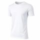 24 Packs Men's Short Sleeve MoisturE-Wicking Quick Dry Crew Neck Tee White Size L - Men's Tee Shirts For Donation