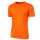24 Packs Men's Short Sleeve MoisturE-Wicking Quick Dry Crew Neck Tee Neon Orange Size M - Men's Tee Shirts For Donation