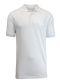 24 Packs Men's Short Sleeve Pique Polo Shirt White Size 2XL - Mens Polo Shirts