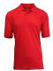 24 Packs Men's Short Sleeve Pique Polo Shirt Red Size 2XL - Mens Polo Shirts
